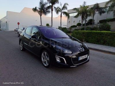Usado Peugeot 308 Access 112 CV (82 kW) 2011 Negro Berlina