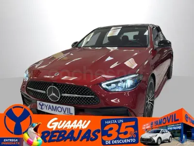 Usado Mercedes C200 204 CV (150 kW) 2022 Rojo Berlina