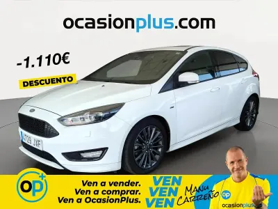 Usado Ford Focus ST-Line 182 CV (133 kW) 2017 Blanco Berlina
