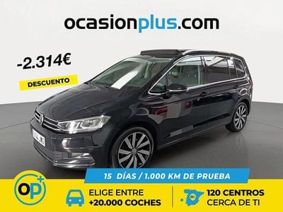Negro Usado 2017 VW Touran Sportline Monovolumen | 22.676 € (Precio justo)