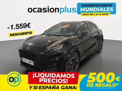 Usado Ford Puma ST-Line X 125 CV (91 kW) 2023 Negro SUV