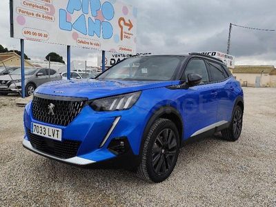 Usado Peugeot 2008 GT 130 CV (95 kW) 2021 Azul SUV