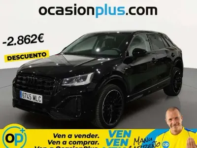 Usado Audi Q2 S-Line 150 CV (110 kW) 2023 Negro SUV