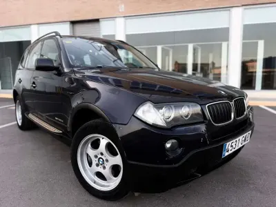 Usado BMW X3 177 CV (130 kW) 2009 Negro SUV