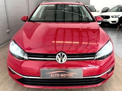 Rojo Usado 2018 VW Golf Sportsvan Sportline Monovolumen | 17.995 € (Caro)