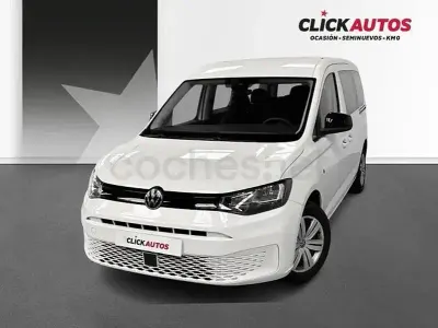 Usado VW Caddy 102 CV (75 kW) 2025 Blanco Monovolumen