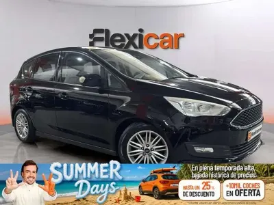 Usado Ford C-MAX Trend+ 101 CV (74 kW) 2018 Negro Monovolumen