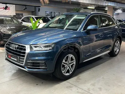 Usado Audi Q5 150 CV (110 kW) 2018 Azul SUV