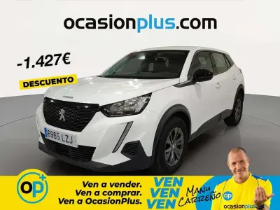Usado Peugeot 2008 Active 101 CV (74 kW) 2022 Blanco SUV