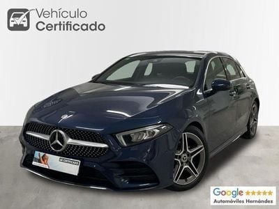 Azul Usado 2019 Mercedes A180 Berlina | 26.980 € (Un poco caro)