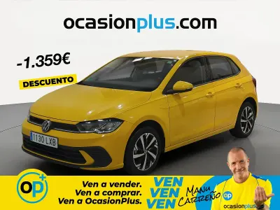 Usado VW Polo Life 95 CV (69 kW) 2022 Amarillo Utilitario