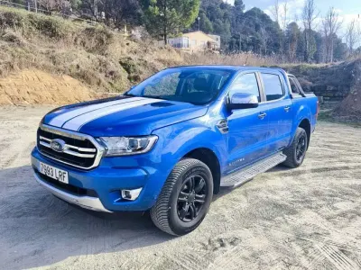 Usado Ford Ranger Limited 170 CV (125 kW) 2021 Azul Pickup/Camioneta
