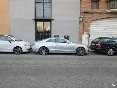 Usado Audi A5 240 CV (176 kW) 2008 Gris / plata Coupe