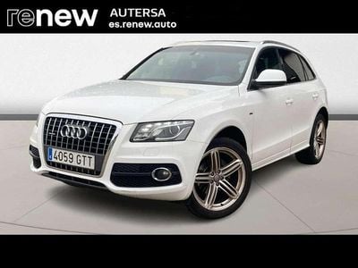 Usado Audi Q5 S-Line 170 CV (125 kW) 2010 Blanco SUV