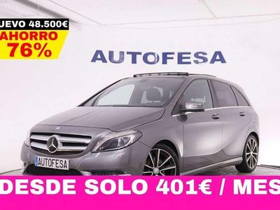 Usado Mercedes B200 136 CV (100 kW) 2014 Gris / plata Monovolumen