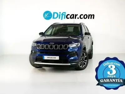 Usado Jeep Compass Limited 131 CV (96 kW) 2021 Azul SUV