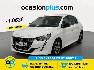 Usado Peugeot 208 Active 100 CV (73 kW) 2023 Blanco Utilitario