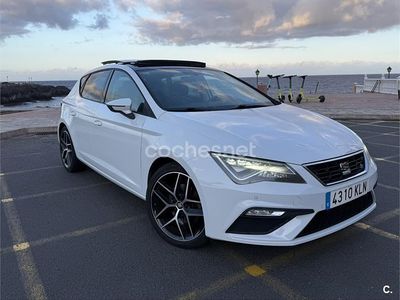 Käytetty Seat Leon FR 150 HP (110 kW) 2018 Valkoinen Sedan