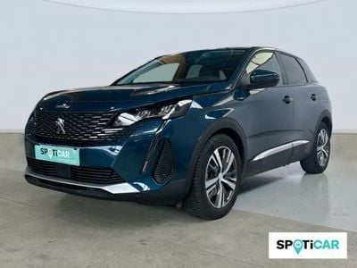 Azul Usado 2021 Peugeot 3008 Allure SUV | 22.990 € (Un poco caro)