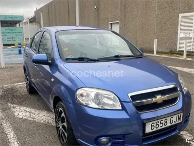Usado Chevrolet Aveo LT 94 CV (69 kW) 2008 Azul Berlina