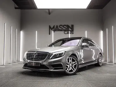 Usado Mercedes S350 258 CV (189 kW) 2015 Gris / plata Berlina