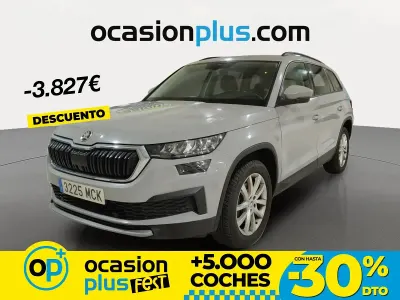 Usado Skoda Kodiaq Ambition 150 CV (110 kW) 2022 Gris / plata SUV