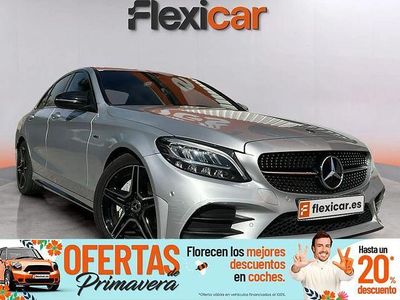 Usado Mercedes C200 160 CV (117 kW) 2020 Gris / plata Berlina