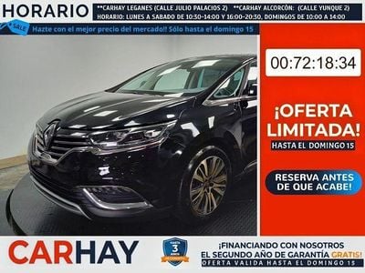Usado Renault Espace Initiale Paris 200 CV (147 kW) 2019 Negro Monovolumen
