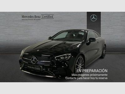 Negro Usado 2023 Mercedes E220 AMG line Coupe | 49.596 € (Precio justo)