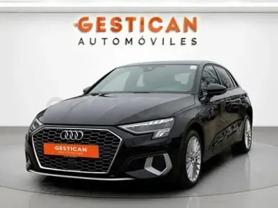 Usado Audi A3 Advanced Plus 204 CV (150 kW) 2022 Negro Berlina