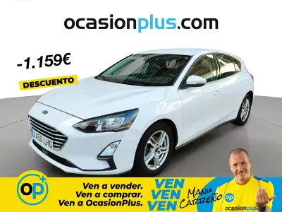 Usado Ford Focus Trend+ 120 CV (88 kW) 2020 Blanco Berlina