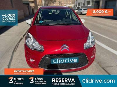Usado Citroën C3 Attraction 73 CV (53 kW) 2012 Rojo Utilitario