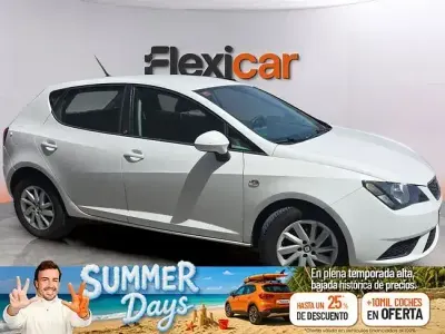 Usado Seat Ibiza CONNECT 90 CV (66 kW) 2017 Blanco Berlina