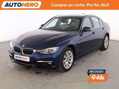 Usado BMW 318 Luxury Line 135 CV (99 kW) 2018 Azul Berlina