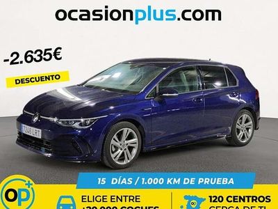 Usado VW Golf VII R-line 150 CV (110 kW) 2021 Azul Utilitario