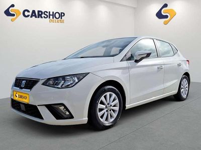 Usado Seat Ibiza Style 75 CV (55 kW) 2018 Blanco Utilitario