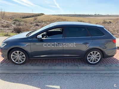 Usado Seat Leon ST 150 CV (110 kW) 2020 Gris / plata Familiar