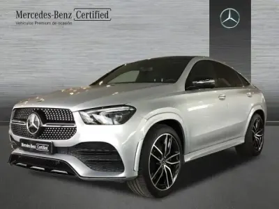 Usado Mercedes GLE350 AMG line 272 CV (200 kW) 2020 Plateado Coupe