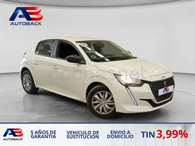 Usado Peugeot 208 Active 102 CV (75 kW) 2022 Blanco Utilitario