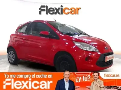 Usado Ford Ka Titanium 69 CV (50 kW) 2015 Rojo Utilitario