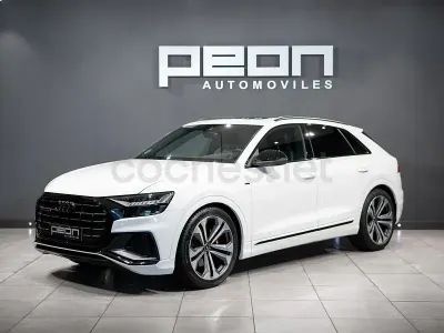 Usado Audi Q8 S-line plus 231 CV (169 kW) 2021 Blanco SUV