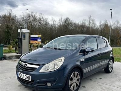 Azul Usado 2008 Opel Corsa Berlina | 2800 € (Precio justo)