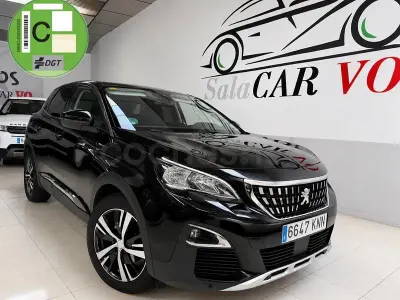 Usado Peugeot 3008 Allure 130 CV (95 kW) 2018 Negro SUV