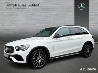 Usado Mercedes GLC220 194 CV (142 kW) 2022 Blanco SUV