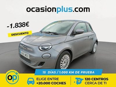 Usado Fiat 500e 86 kW (118 CV) 2023 Gris Utilitario