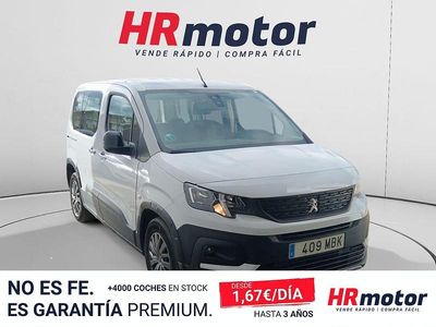 Usado Peugeot Rifter Active 102 CV (75 kW) 2022 Blanco Monovolumen