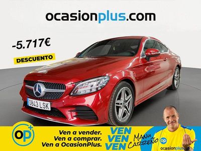 Usado Mercedes C300 258 CV (189 kW) 2021 Rojo Coupe