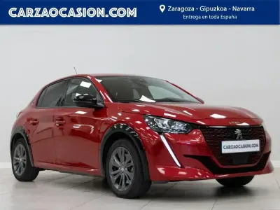 Usado Peugeot e-208 Allure 100 kW (136 CV) 2022 Rojo Utilitario