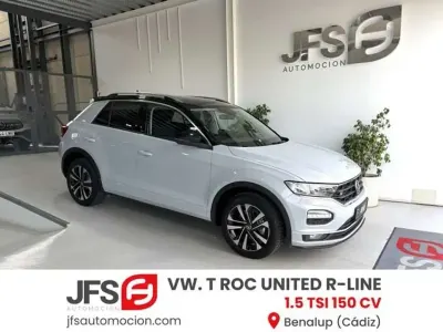 Usado VW T-Roc 150 CV (110 kW) 2021 Blanco SUV