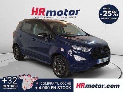 Usado Ford Ecosport ST-Line 125 CV (91 kW) 2020 Azul SUV